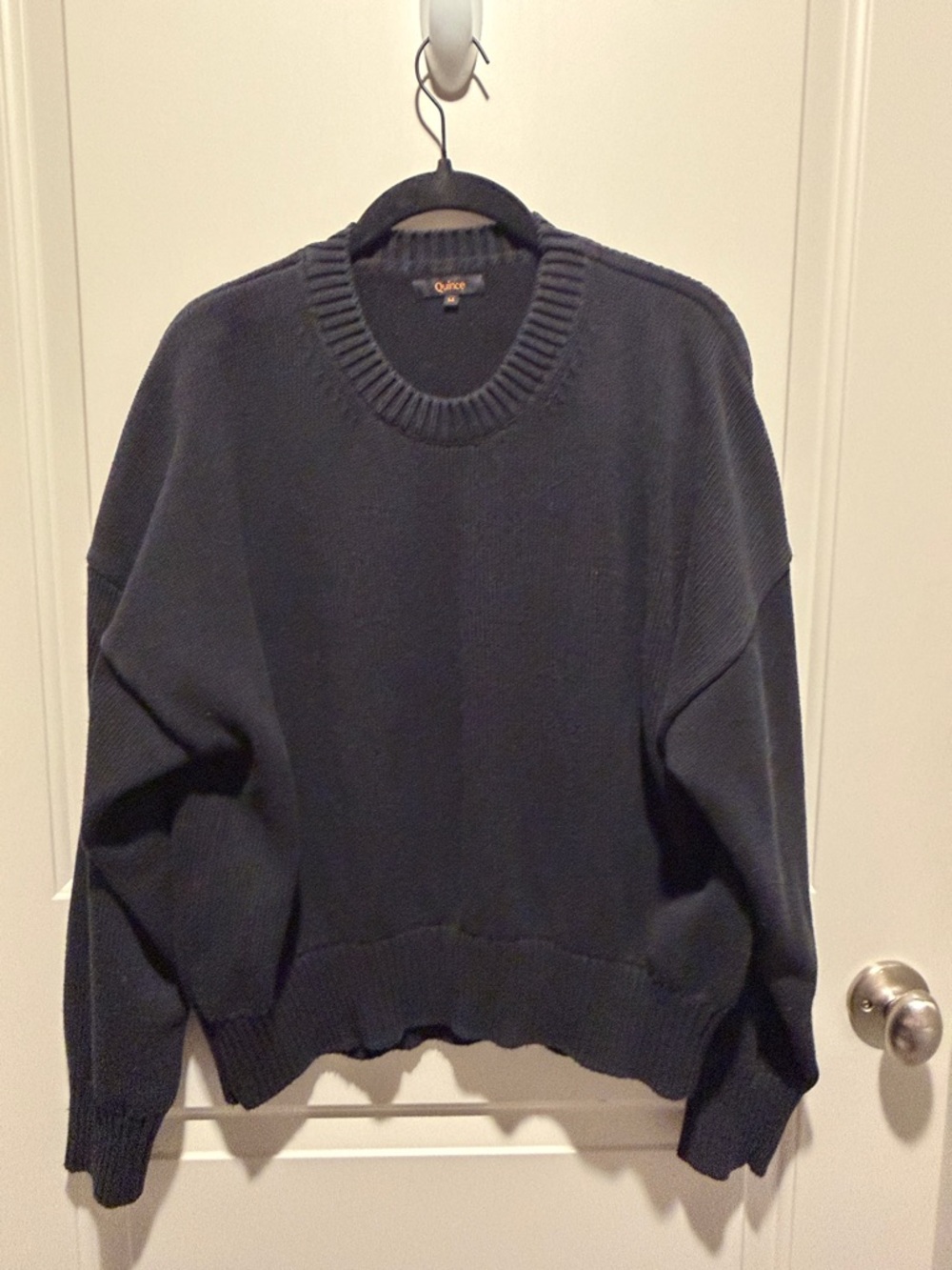 Quince Women’s Cotton Crewneck Sweater